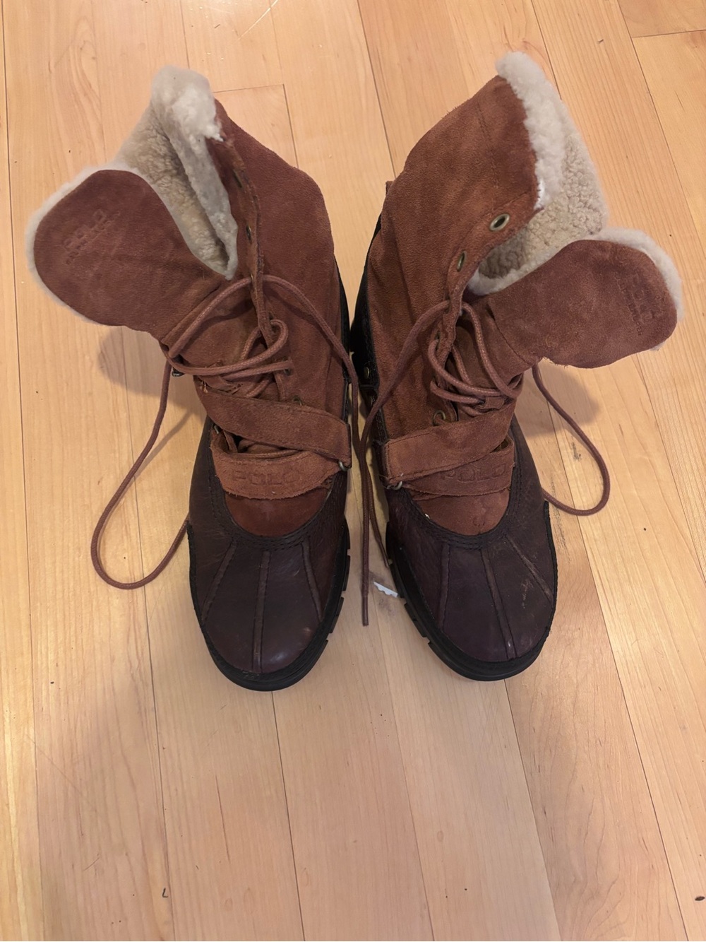Men’s Polo Ralph Lauren Tavin Rollover Boots 9D